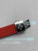 PPF Swiss replica Patek Philippe Aquanaut 5067A 35.6mm Diamond Red Rubber Strap Watch (5)_th.jpg